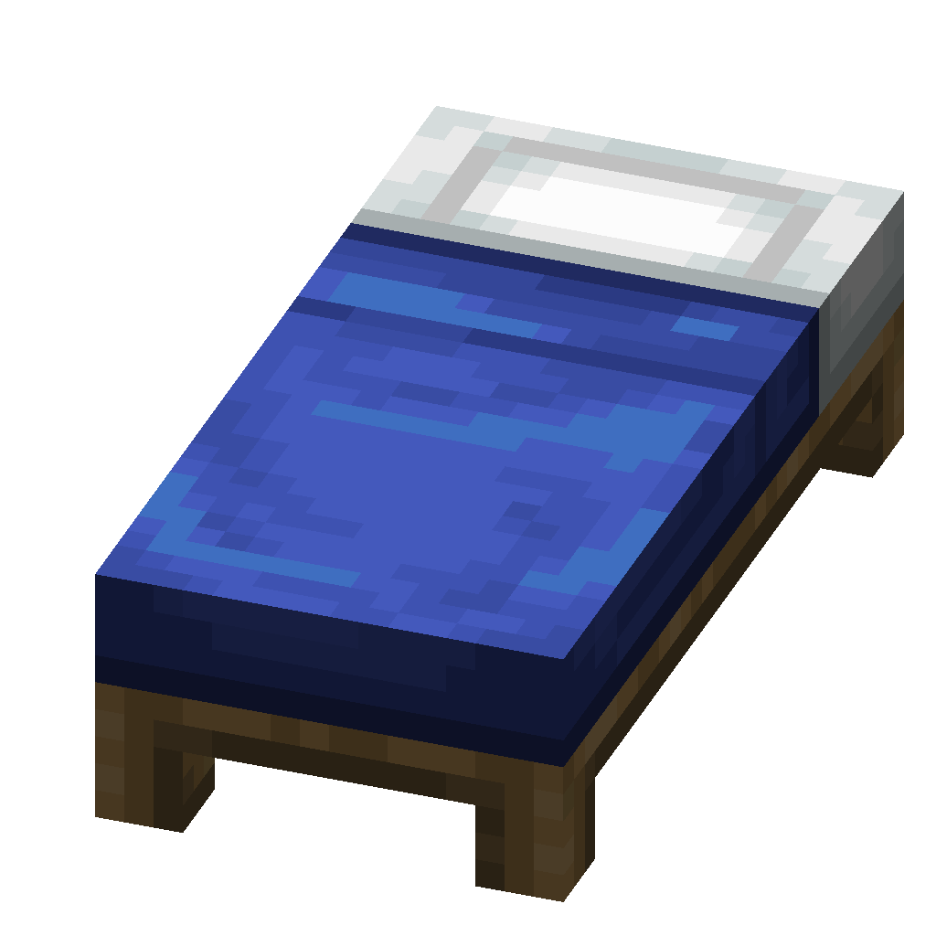 Blue Bed