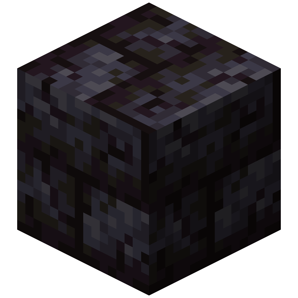Cracked Polished Blackstone Bricks