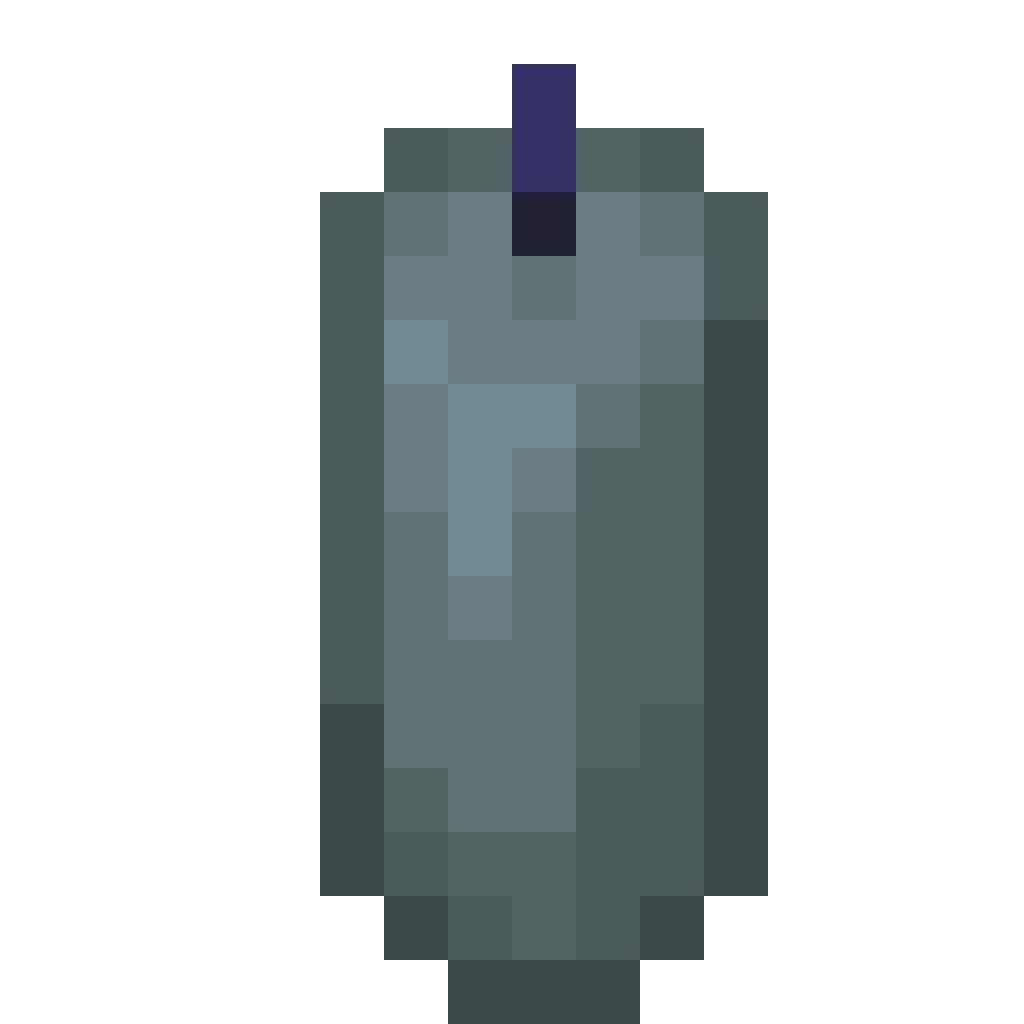 Gray Candle