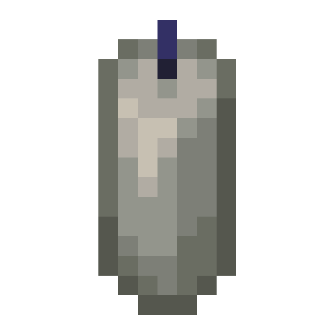 Light Gray Candle
