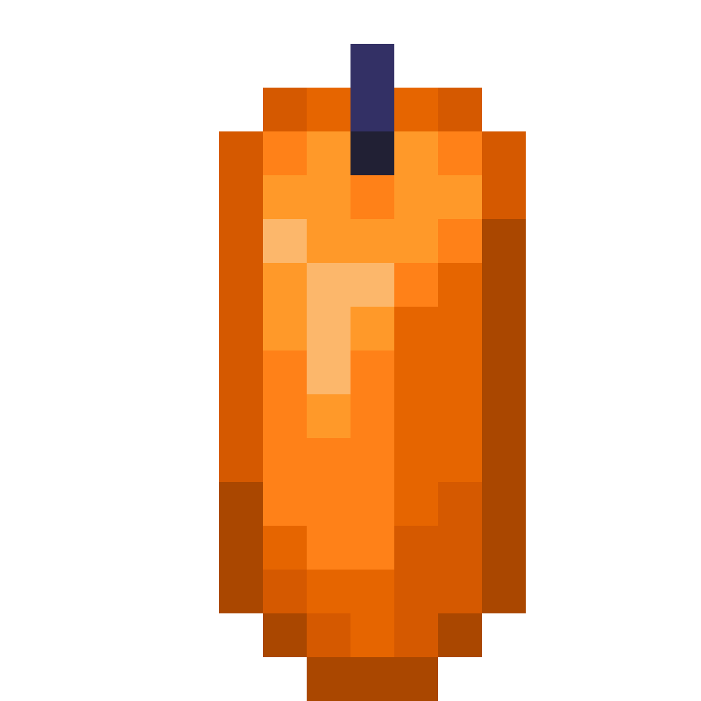 Orange Candle
