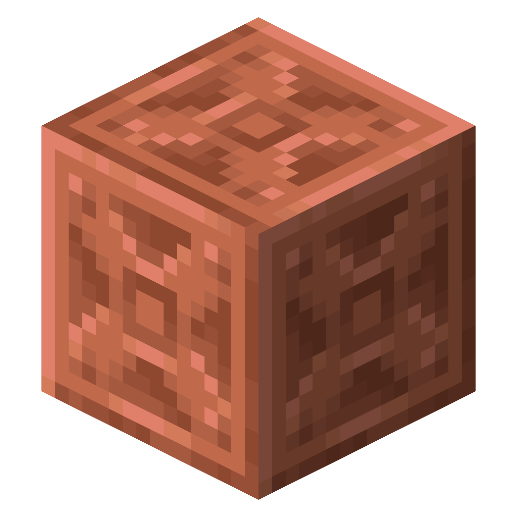 Waxed Chiseled Copper