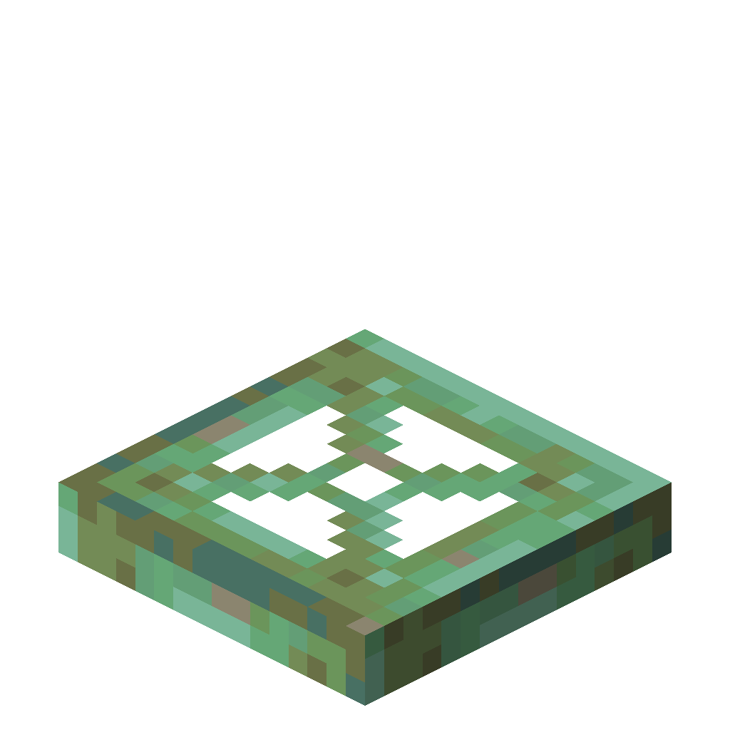 Weathered Copper Trapdoor
