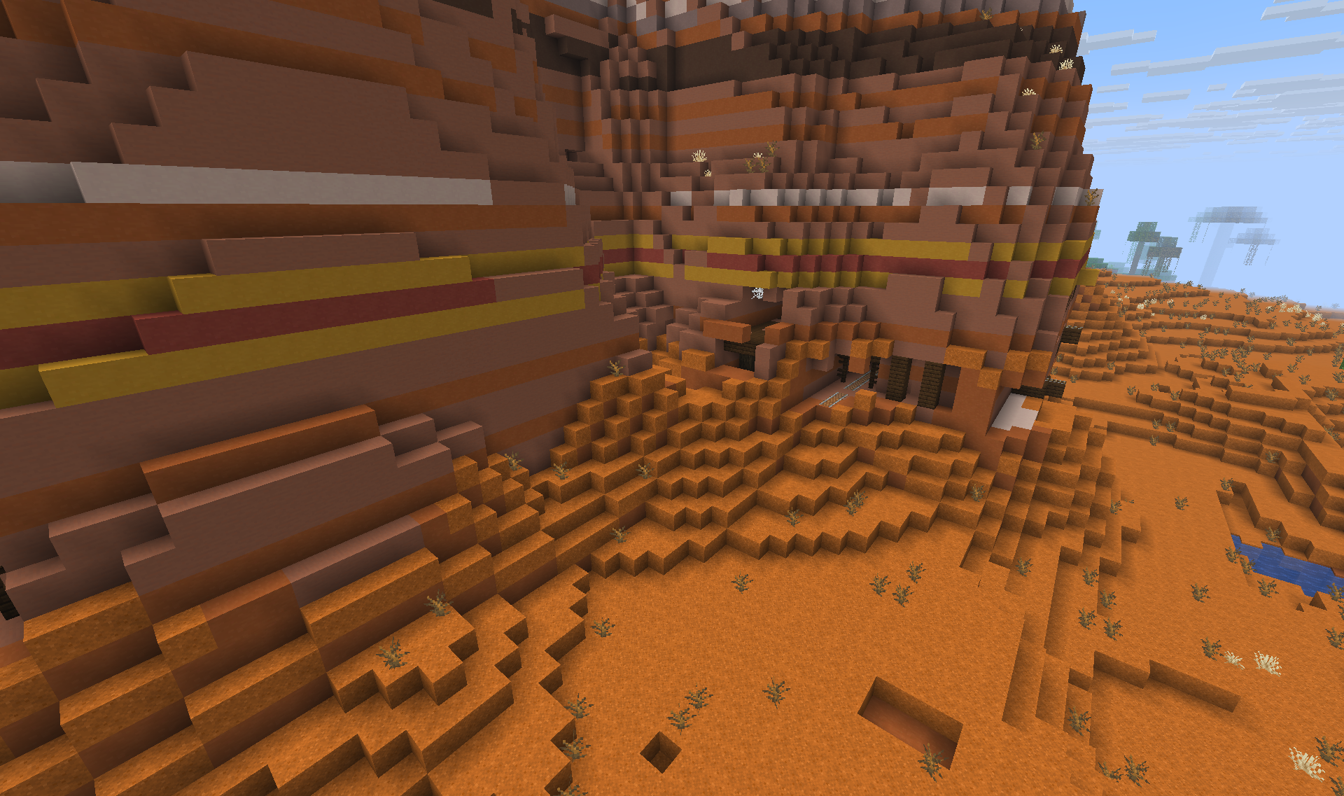 Badlands Colored Terracotta - Natural building blocks and aesthetic palette