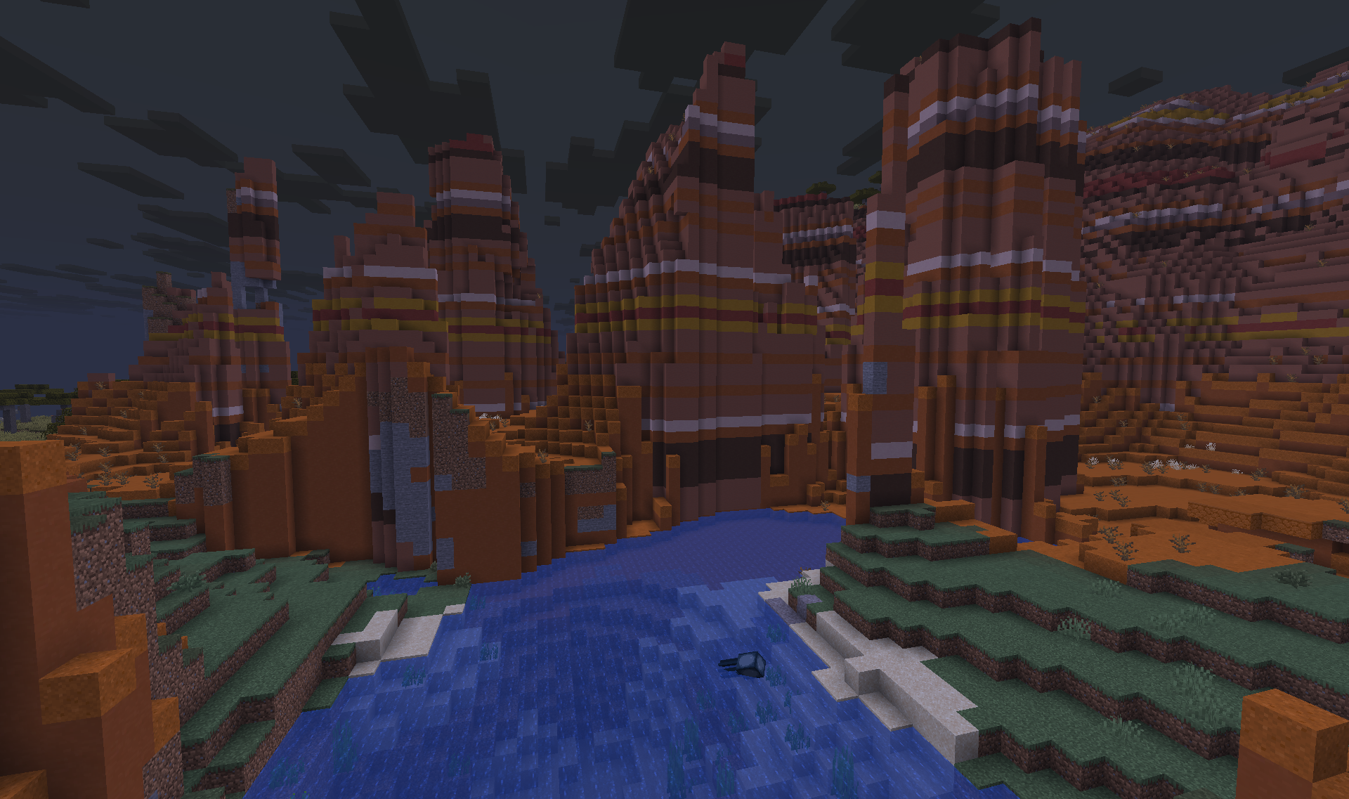 Eroded Badlands Cliffs