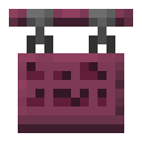 Crimson Hanging Sign