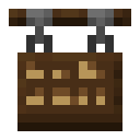 Dark Oak Hanging Sign