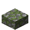 Mossy Cobblestone Slab
