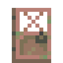 Waxed Exposed Copper Door