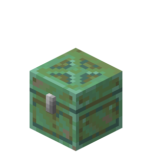 Waxed Weathered Copper Chest