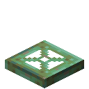 Waxed Weathered Copper Trapdoor