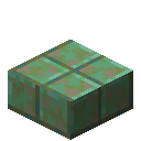 Weathered Cut Copper Slab