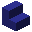 Blue Concrete Stairs
