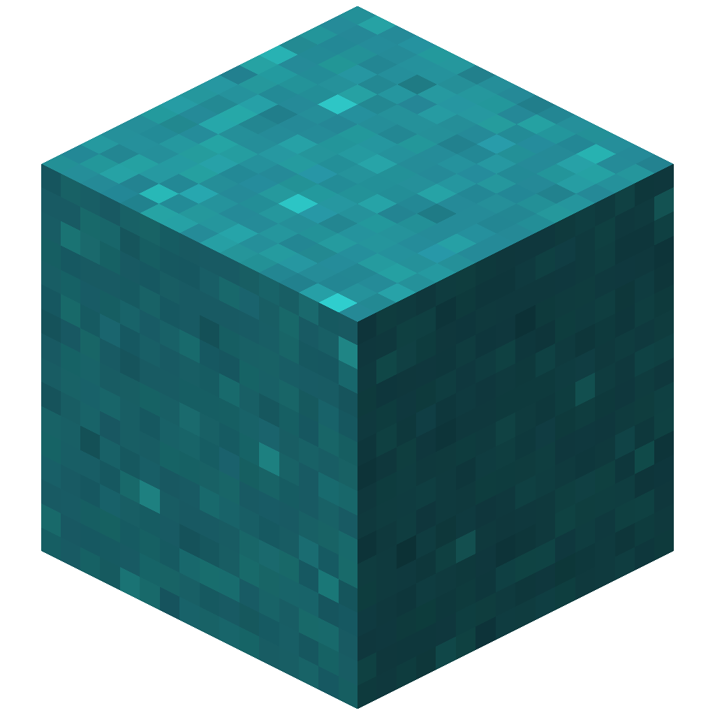 Cyan Concrete Powder