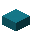 Cyan Concrete Slab