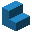 Light Blue Concrete Stairs