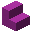 Magenta Concrete Stairs