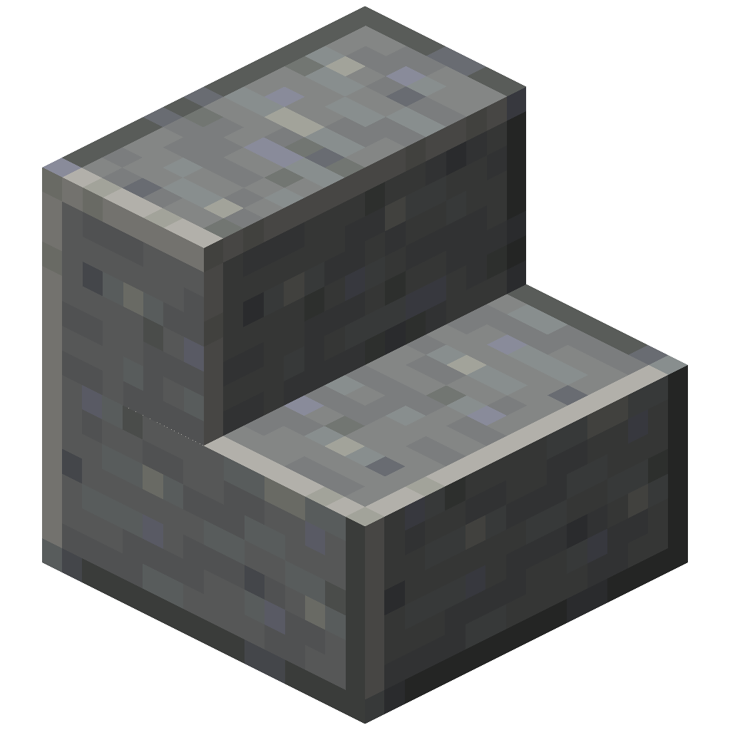 Polished Andesite Stairs