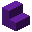 Purple Concrete Stairs