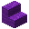 Purple Wool Stairs